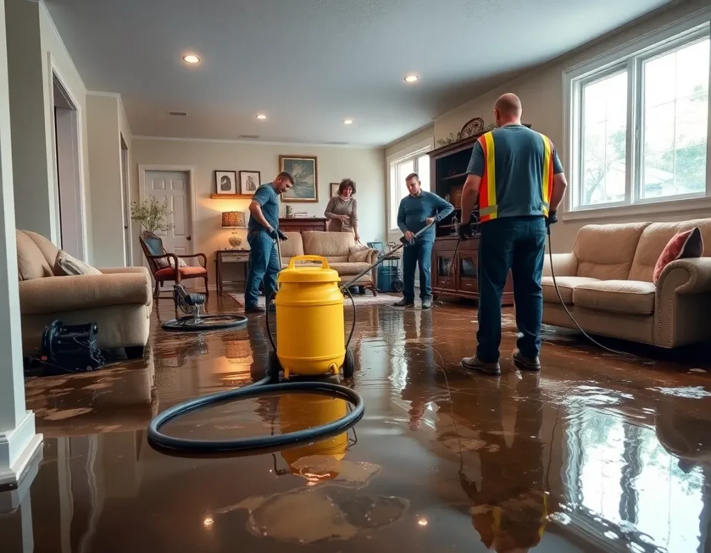Flood Damage Cleanup Services